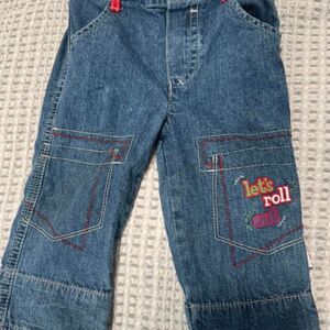 Vintage Kids Fisher-Price Wide Leg Jeans-Size 12 Months